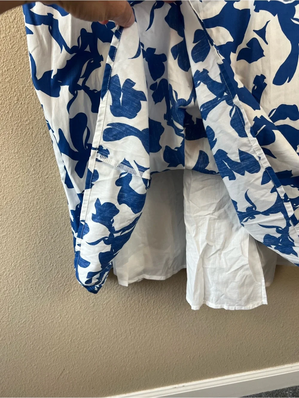 Abercrombie & Fitch blue white